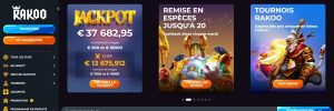 Jackpot et tournois