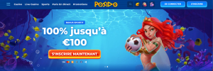 Posido casino page d'accueil