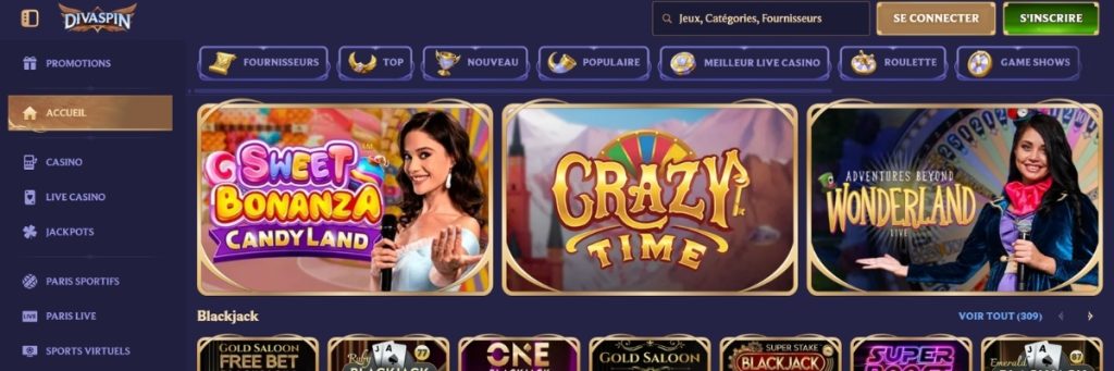 DivaSpin Jeux