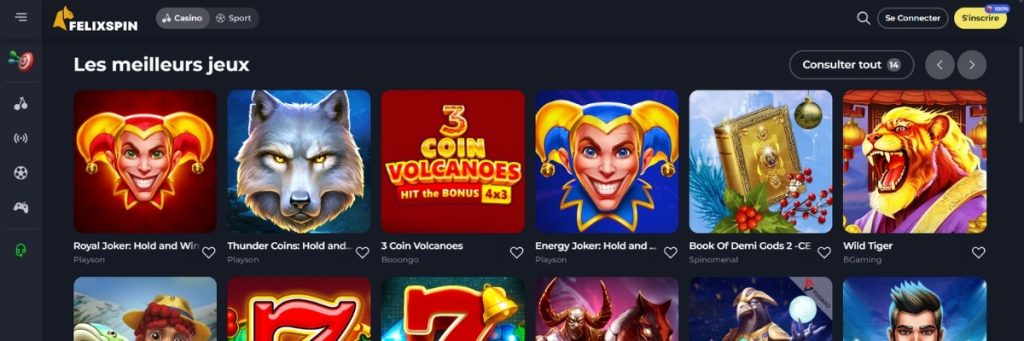 Felixspin Casino