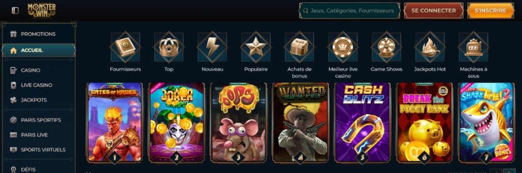 MonsterWin Casino
