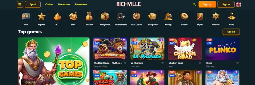 Richville Casino Jeux