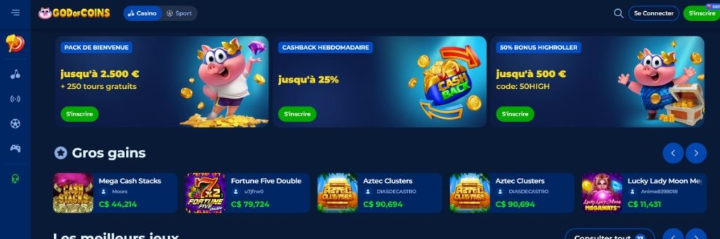 God of Coins Casino