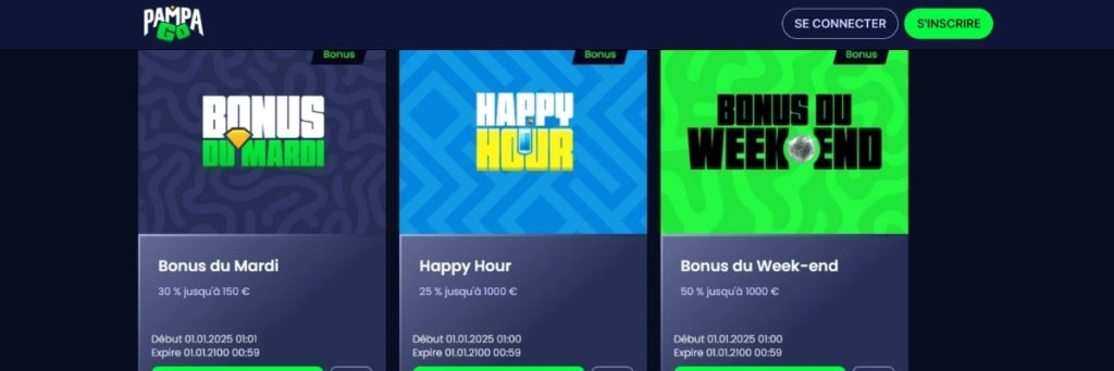 Pampago Bonus