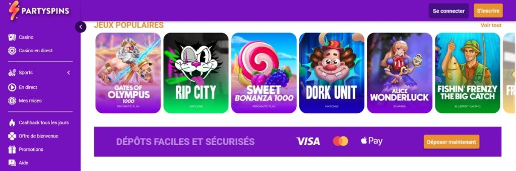 PartySpins Casino