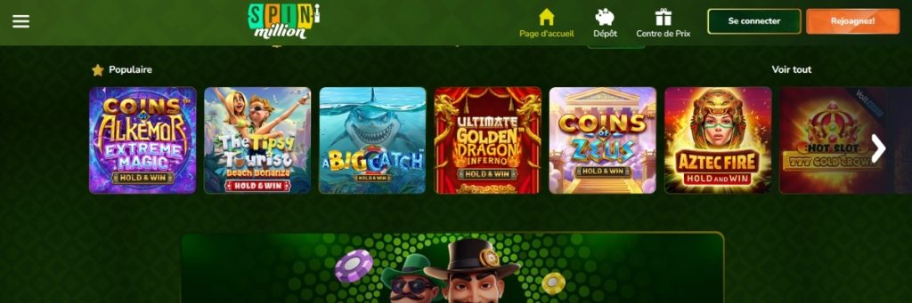 Spin Million Casino