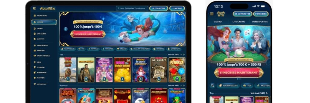 AquaWin Casino App