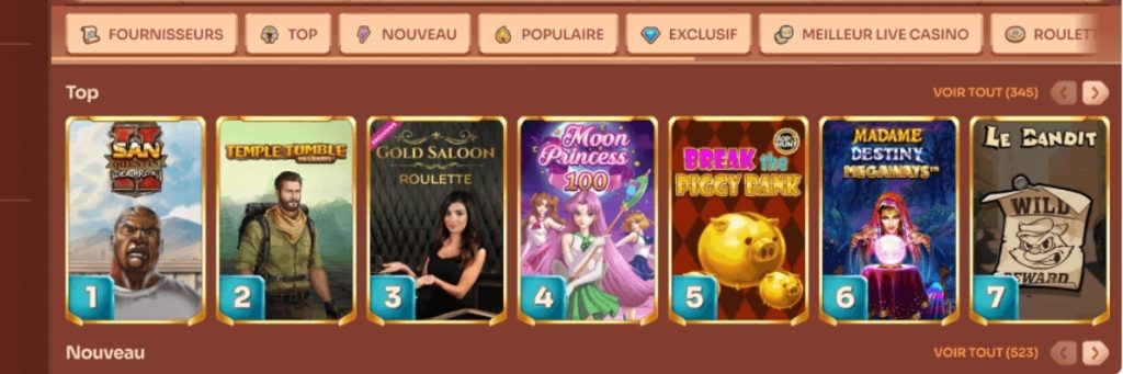 Cleobetra Casino Jeux