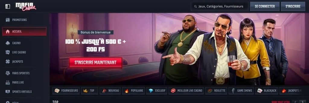 Mafia casino en ligne