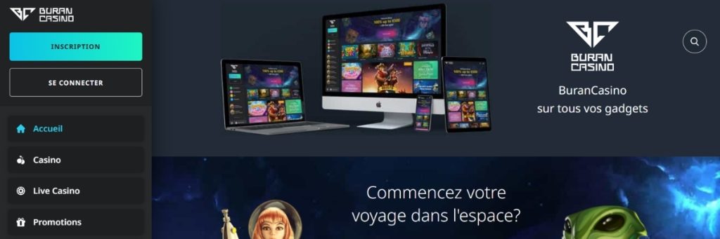 Buran Casino en Ligne