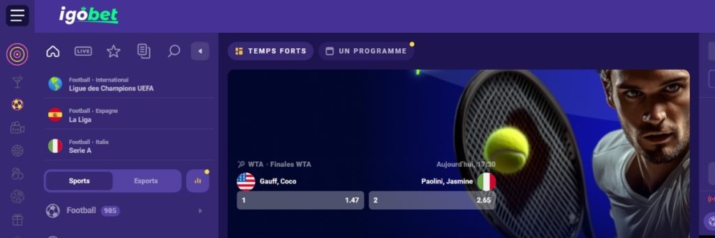 Igo.Bet Paris
